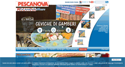 Desktop Screenshot of pescanova.it